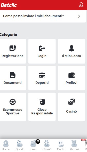 Betclic Contatti Italia