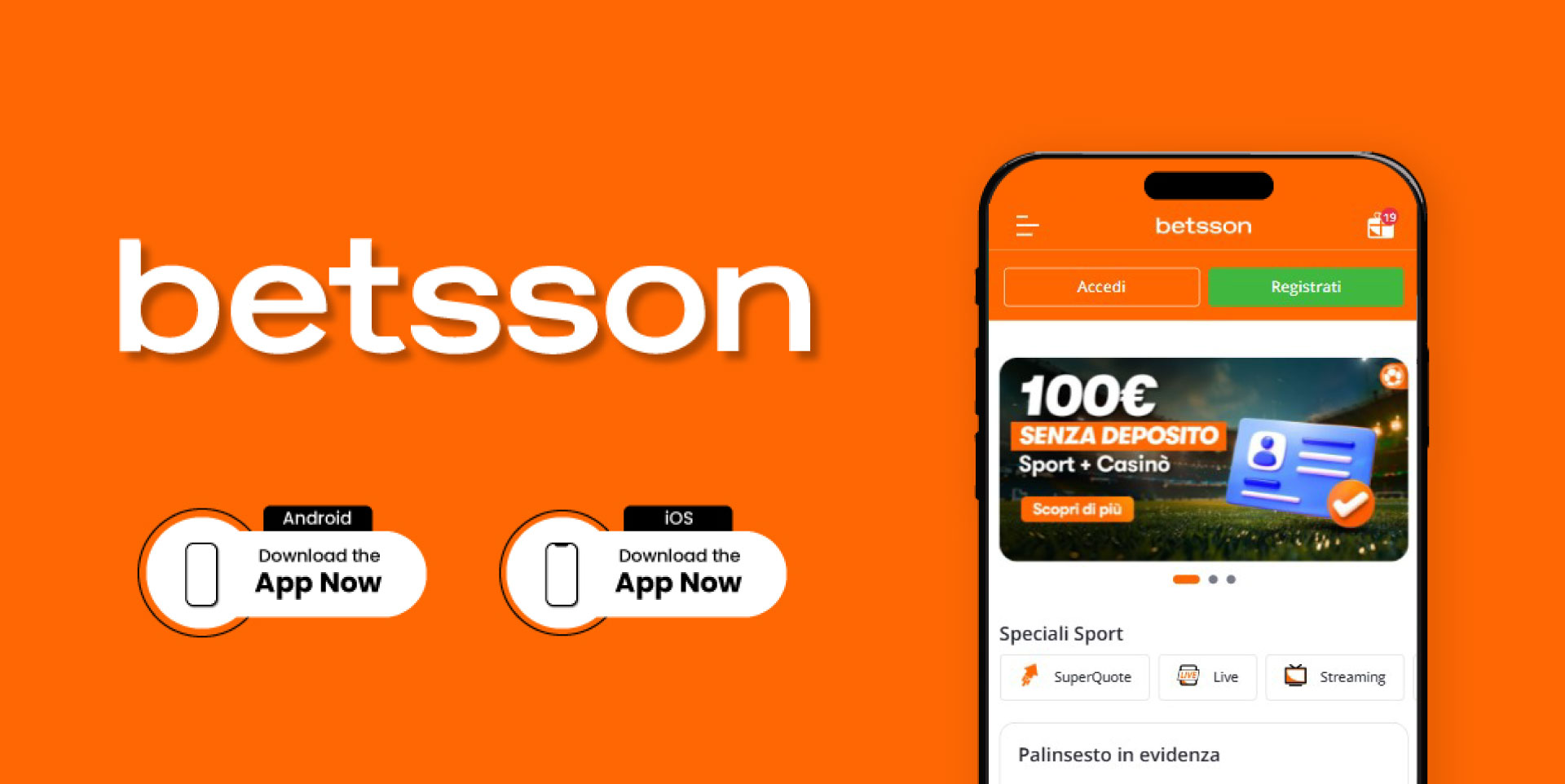 betsson app Italia