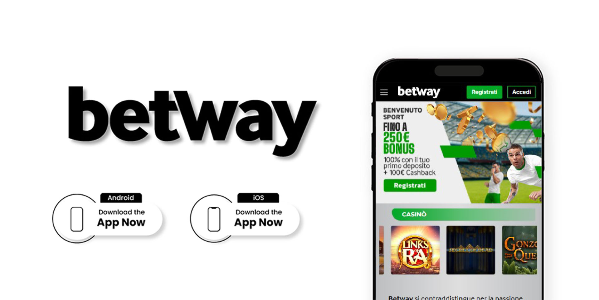 betway app Italia