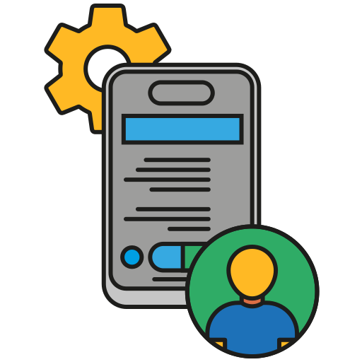 Interfaccia di facile utilizzo icon
