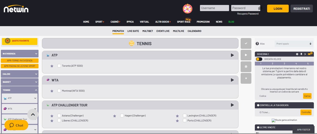 Netwin Italia Tennis