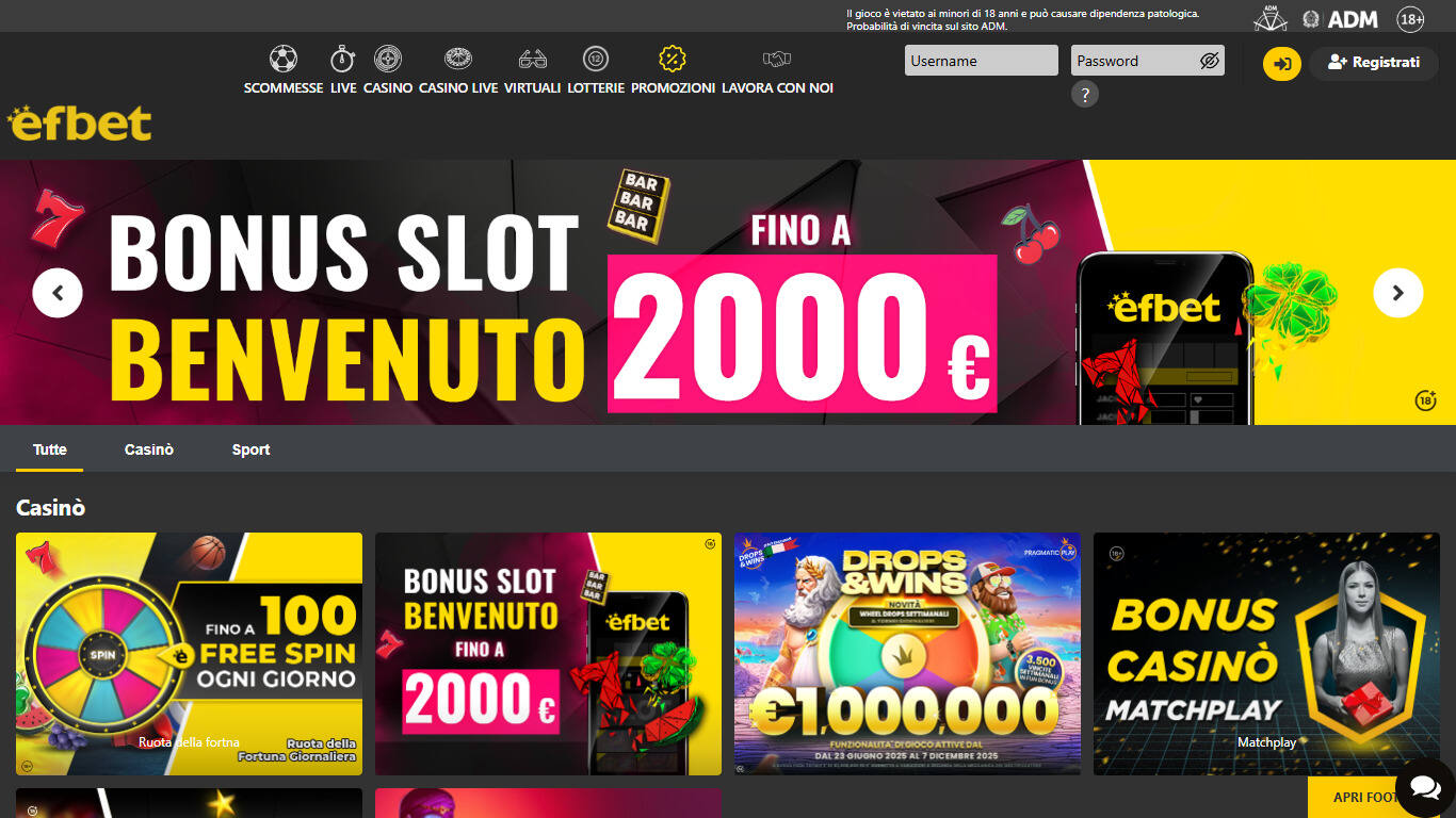 bonos y promociones efbet