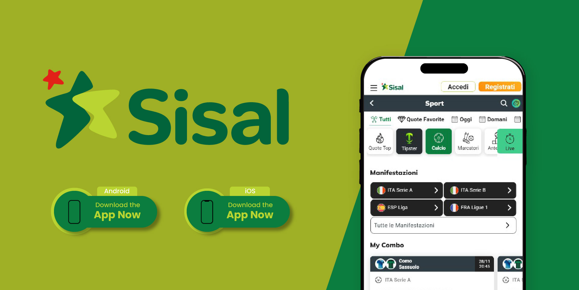 Sisal App Mobile Italia Scommesse Sportive
