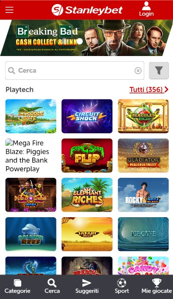 Pagina principale Stanleybet Casino Italia